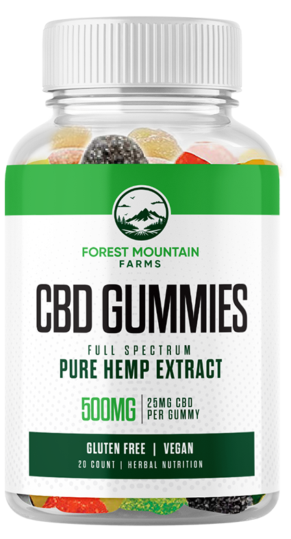 Healthy Leaf CBD Gummies bottle